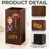 Personalized Pen Holder With Clock – Gifts For Women, Besties, Sisters, BFF – Lost In My Own World