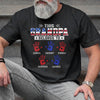 Personalized America 250th Anniversary T-shirt, Hoodie – Gifts For Dad, Grandpa – This Proud Grandpa Belongs To Awesome Kids