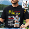 Personalized Photo Unisex T-shirt, Hoodie - Gifts For Fisherman - Living The Reel Dream