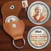 Personalized Photo Pocket Hug Token – Sympathy Gift, Memorial Gift – Forever Close, Always Missed