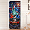 Personalized America 250th Anniversary Door Cover - Gifts For Family Members - Land Of Liberty Family
