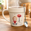 Personalized Plant Pot Ceramic Mug – Garden Gifts For Gardeners – Healing One Plant At Once