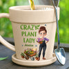 Personalized Plant Pot Ceramic Mug – Garden Gifts For Gardeners – My Happy Green Sanctuary