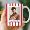 Personalized Photo Accent Mug – Gifts For Dad, Grandpa – Capturing His Proudest Moments