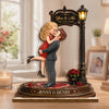 Personalized 2-Layered Wooden Plaque - Gifts For Couple - Holding You Close Forever