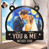 Personalized Photo Window Hanging Suncatcher Ornament - Gifts For Couple - Our Perfect Night