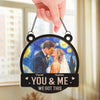 Personalized Photo Window Hanging Suncatcher Ornament - Gifts For Couple - Our Perfect Night
