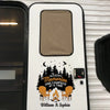Personalized RV Decal - Gift For Campers - Where The Fire Glows, The Soul Knows