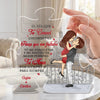 Placa Acrílica Personalizada En Forma De Rompecabezas – Regalo De Parejas – Encaje Perfecto Para Siempre