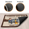 Personalized Decorative Mat – Camping Gifts For Campers, Couple - Camping Partners for Life