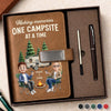 Personalized Notebook Set – Camping Gifts For Campers, Couple – Home Is Where You Park It