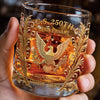 Personalized America 250th Anniversary 11oz Whiskey Glass – Gifts For Men, Women – Claws Out, Spirit High
