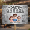 Personalized Home Decor Metal Sign – Gifts For Dad, Grandpa – Professional Problem Solver