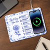 Personalized Charging Mat - Gifts For Women, Besties, Sisters - Blessed With A Soul Sister