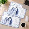 Personalized Photo Charging Mat - Gifts For Women, Besties, Sisters - Grounded In True, Deep Friendship