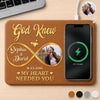 Personalized Photo Charging Mat - Anniversary Gifts For Couple - Our Forever Love Story