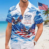 Personalized America 250th Anniversary Hawaiian Shirt - Gifts For Family - Generations of Strength
