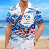 Personalized America 250th Anniversary Hawaiian Shirt - Gifts For Family - Generations of Strength