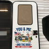 Personalized RV Decal - America 250th Anniversary, Camping Gifts for Campers, Couple - Furry Camping Crew
