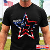 Personalized America 250th Anniversary T-shirt, Hoodie – Gifts For Dad, Grandpa – One Nation One Heart