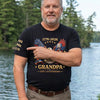 Personalized T-Shirt With Sleeve Design – Gifts For Grandpa, Dad – My Greatest Legacy