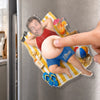 Personalized Photo Dad Bod Belly Squishy Acrylic Fridge Magnet – Funny Gifts For Dad, Grandpa – Vacation Mode