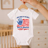 Personalized America 250th Anniversary Baby Onesie - Gifts For New Moms, New Dads, New Parents - My First 4th Of July