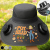 Personalized Hat With Fans Solar Power - Gifts For Gardeners - Living My Happiest Earthy Dream