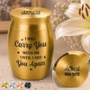 Personalized Memorial Urn - Sympathy Gift - Always By My Side