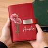 Personalized PU Leather Notebook – Gifts For Women, Besties, Sisters, BFF – Blessed With Inner Sunshine
