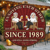 Personalized Wood Sign – Camping Gifts For Couple – Growing Older, Never Growing Apart