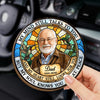 Personalized Photo Car Visor Clip - Memorial Sympathy Gifts - Forever Watching Over Me