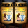 Personalized Solar Stake Lights – Memorial Sympathy Gifts – Still By My Side, Just Out Of Sight