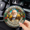Personalized Photo Car Visor Clip - Memorial Sympathy Gifts - Gone Yet Forever In My Heart