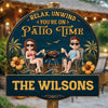 Personalized Wood Sign – Camping Gifts For Couple – Grill Master, Party Captain