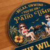 Personalized Wood Sign – Camping Gifts For Couple – Grill Master, Party Captain