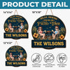 Personalized Wood Sign – Camping Gifts For Couple – Grill Master, Party Captain