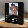 Personalized Photo Music Fridge Magnet - Gift For Couple - Better Together