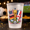 Personalized Party Cups - Gifts For Soccer Lovers, Sports Fans, Sports Lovers - Together We Win