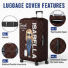 Personalized Luggage Cover – Vacation Gift For Travel Lovers – Travel Is My Therapy