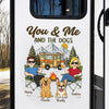 Personalized RV Decal - Camping Gifts for Campers, Couple, Dog Cat Lovers - Adventure Together