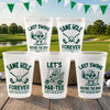 Personalized Party Cups - Gifts For Golf Lovers, Sports Fans, Sports Lovers - Fairways And Good Days