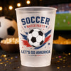Personalized Party Cups - Gifts For Football Lovers, Sports Fans, Sports Lovers - Cheers To Goals And Good Times
