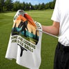 Personalized Golf Towel – Gifts For Golf Lovers, Sports Fans – Swing Relax Repeat