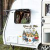 Personalized RV Decal – Camping Gifts For Couple – Campfire Love