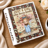 Personalized Book Vase - Gifts For Book Lovers - Just A Girl Who Loves Books