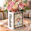 Personalized Book Vase - Gifts For Book Lovers - Just A Girl Who Loves Books