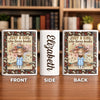 Personalized Book Vase - Gifts For Book Lovers - Just A Girl Who Loves Books