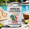 Personalized Leather Can Cooler - Anniversary Gifts For Couple - Forever My Favorite Person To Annoy