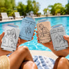 Personalized Photo Leather Can Cooler - Anniversary Gifts For Couple, Husband & Wife - I Want To Grow Old With You